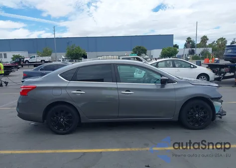 2018 Nissan Sentra S z USA, uszkodzony, nr VIN 3N1AB7AP4JY271088